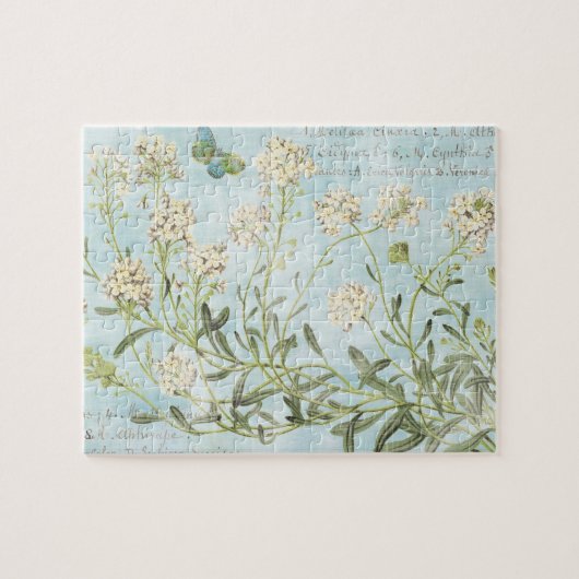 青い植物 ジグソーパズル (横)