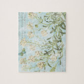 青い植物 ジグソーパズル (縦)