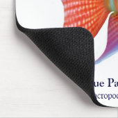 青い楽園の魚のマウスパッド マウスパッド (コーナー)