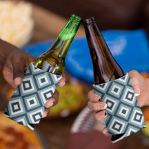 青い正方形パターン