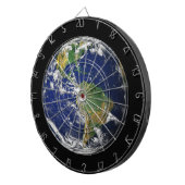 青い毎日Marble_Makeのアースデー ダーツボード (正面右)