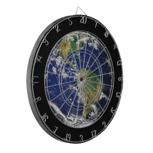 青い毎日Marble_Makeのアースデー ダーツボード (正面左)