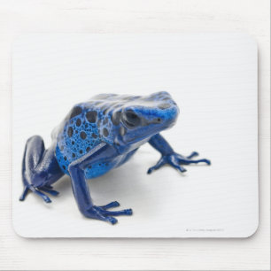 青い毒投げ矢のカエル(Dendrobates Tinctorius) マウスパッド