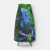 青い毒矢のカエル ボトルクーラー (正面)