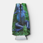 青い毒矢のカエル ボトルクーラー (裏面)