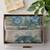 青い毛のドリーマー | デコページ紙🌧️💙 薄葉紙 (ギフト)