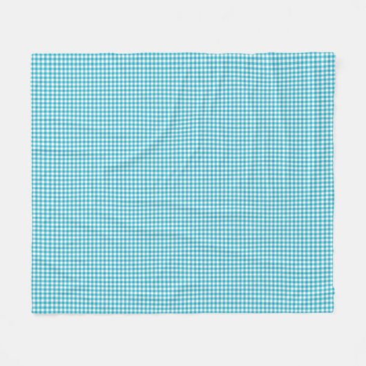 青い毛布を表示する製品 フリースブランケット (正面(横))