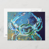 青い気分 ポストカード (正面/裏面)