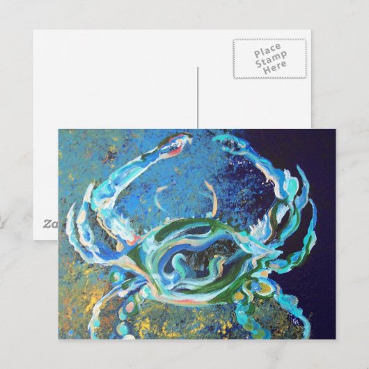 青い気分 ポストカード (正面/裏面)