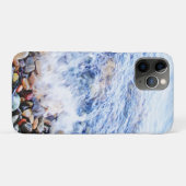 青い水とカラフル石 Case-Mate iPhoneケース (裏面(横))