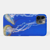 青い水にクラゲを入れる Case-Mate iPhoneケース (裏面(横))