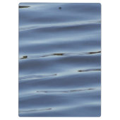 青い水のパターン クリップボード (裏面)