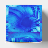 青い水の渦 フェイバーボックス (上部)