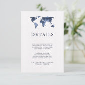 青い水の色（白） |ワールドマップゲスト詳細 エンクロージャーカード (スタンド正面)