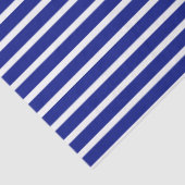 青い水平のストライプティッシュペーパー 薄葉紙 (詳細)