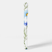 青い水彩のワイルドフラワー Case-Mate iPhoneケース (裏面 / 右)