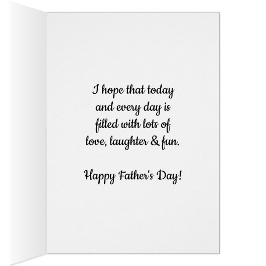 青い水彩色がお父さんの日のおじいさん (内側 (右))