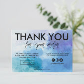 青い水色ありがとうメディア挿入 (スタンド正面)