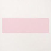 青い水色かわいいユニコーン虹の星模様 ヨガマット (裏面(横))