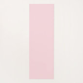 青い水色かわいいユニコーン虹の星模様 ヨガマット (裏面)