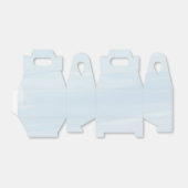 青い水色のお気に入りボックス フェイバーボックス (折り畳みなし)