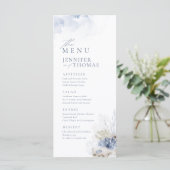 青い水色のサンゴ&シーシェルビーチ結婚式 メニュー (スタンド正面)