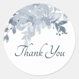 青い水色のフローラ感謝していは、クラシックラウンドセント ラウンドシール