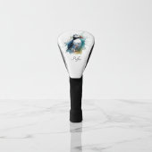 青い水色の可愛いパフィンをカスタマイズ ゴルフヘッドカバー