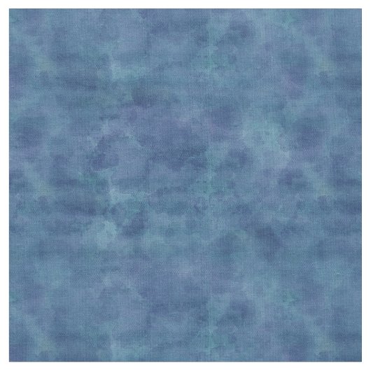青い水色の抽象芸術雲パターン ファブリック (クローズアップ)