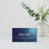 青い水色の空が本を持ってくる エンクロージャーカード (スタンド正面)