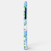 青い水色の花の模様 Case-Mate iPhoneケース (裏面/左)