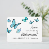 青い水色の蝶は私の花嫁になるi 招待状 (スタンド正面)