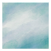 青い水色 ポスター (正面)