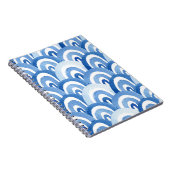 青い水色：抽象芸術海 ノートブック (右側)