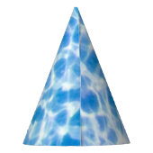 青い水 パーティーハット (裏面)