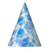 青い水 パーティーハット (左)