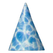 青い水 パーティーハット (右)