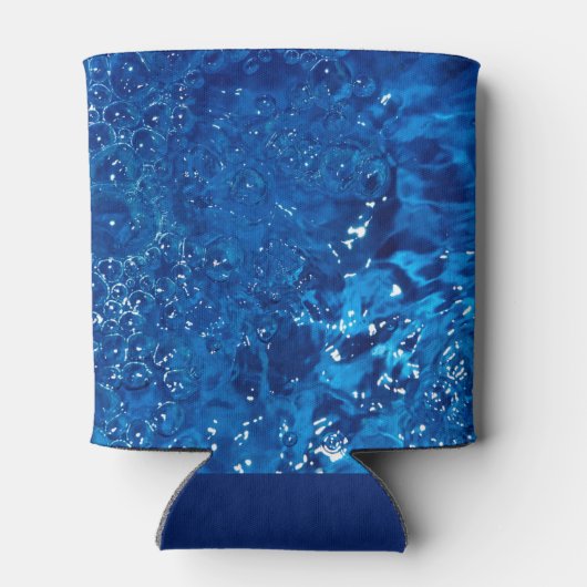 青い水 缶クーラー (裏面)