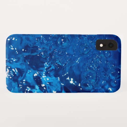 青い水 Case-Mate iPhoneケース (裏面(横))