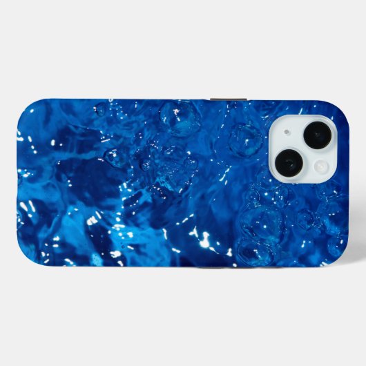 青い水 Case-Mate iPhoneケース (裏面 (横))