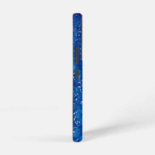 青い水 SAMSUNG GALAXYケース (右側面)
