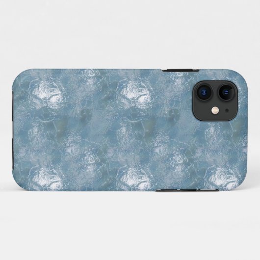 青い氷の溶解2 Case-Mate iPhoneケース (裏面(横))