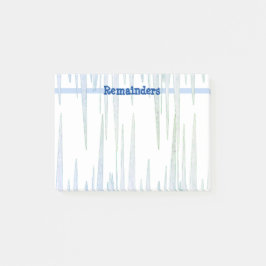 青い氷柱の残りポストイットノート ポストイット