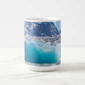 青い氷河、ノルウェー コーヒーマグカップ (中央)