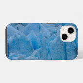 青い氷河 iPhoneケース (裏面横)