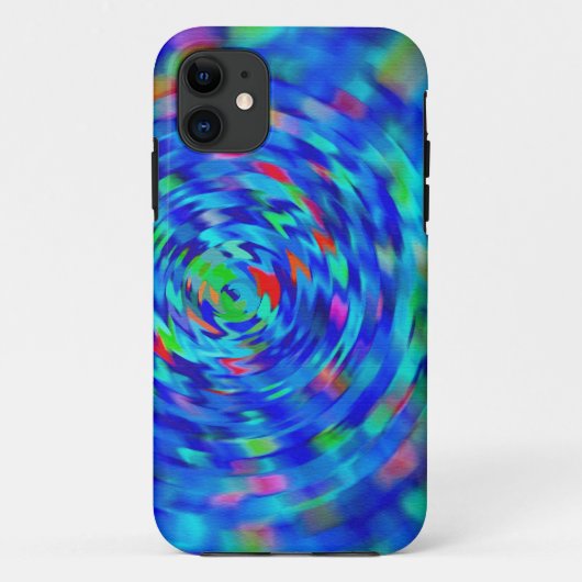 青い池の波紋 Case-Mate iPhoneケース (裏面)