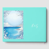 青い沿岸結婚生物 ゲストブック (裏面)