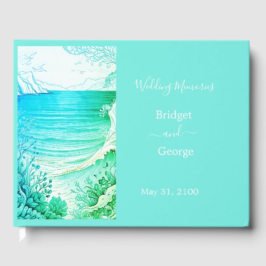 青い沿岸結婚生物 ゲストブック (正面)