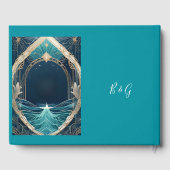 青い沿岸結婚生物 ゲストブック (裏面)