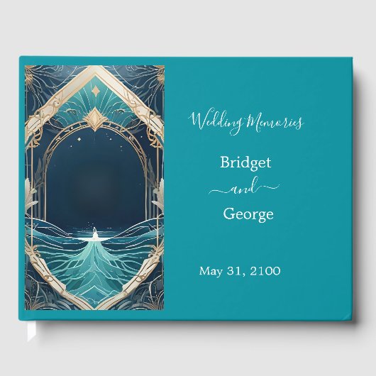 青い沿岸結婚生物 ゲストブック (正面)